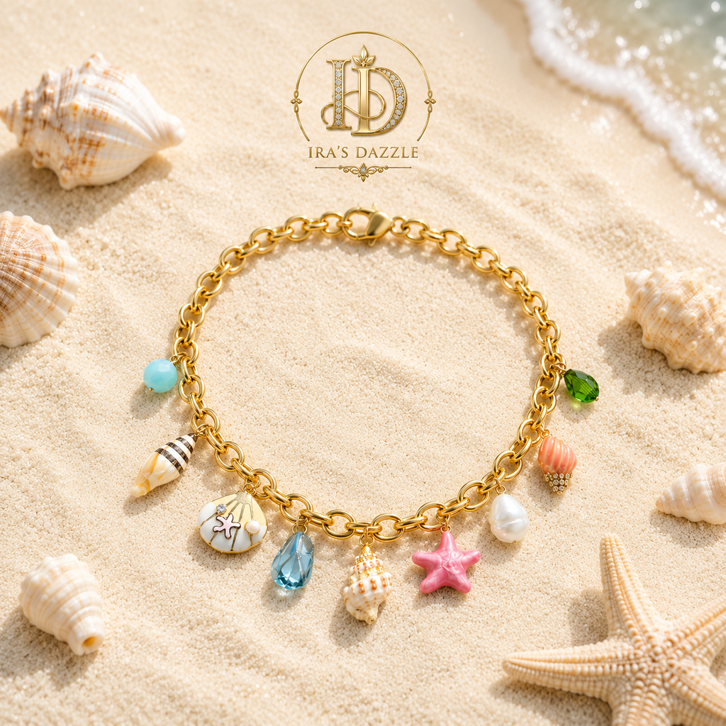 Ocean Majesty Charm Chain Necklace
