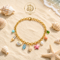 Ocean Majesty Charm Chain Necklace
