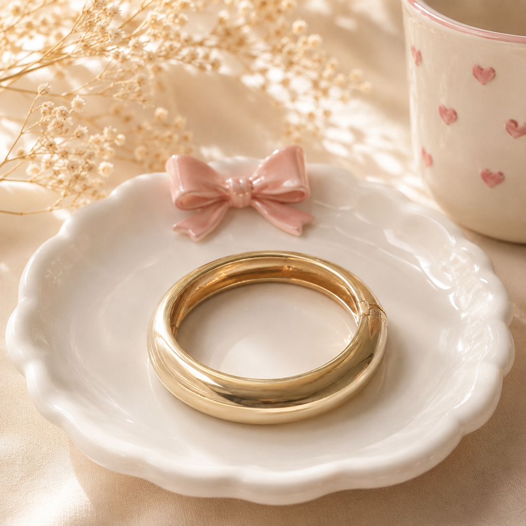 Golden Embrace Bangle - Random Design