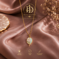 Morning Dew Tulip Charm Pendant