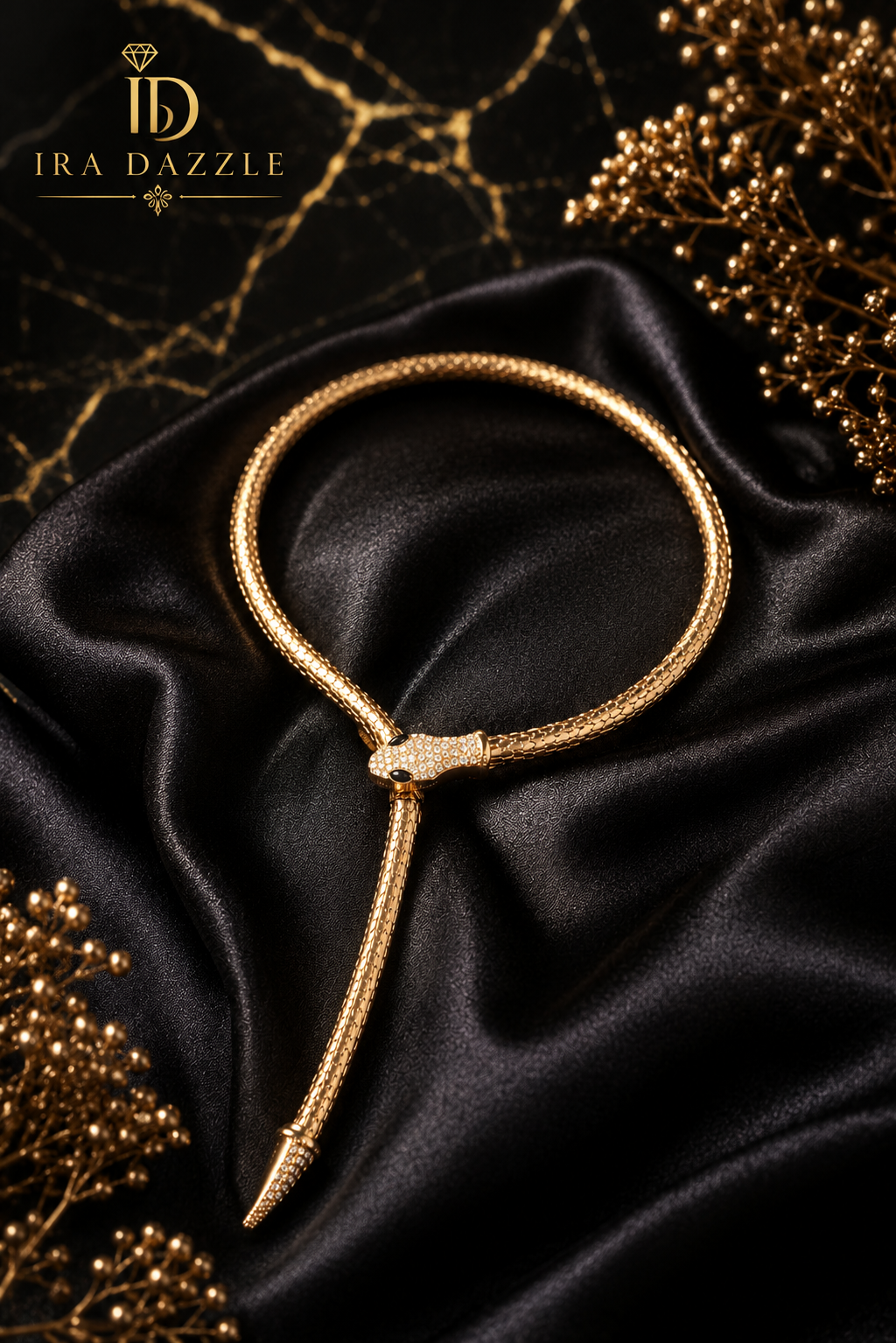 Éclat Serpent Neck Chain