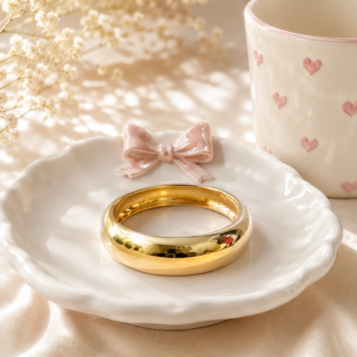 Golden Embrace Bangle - Random Design