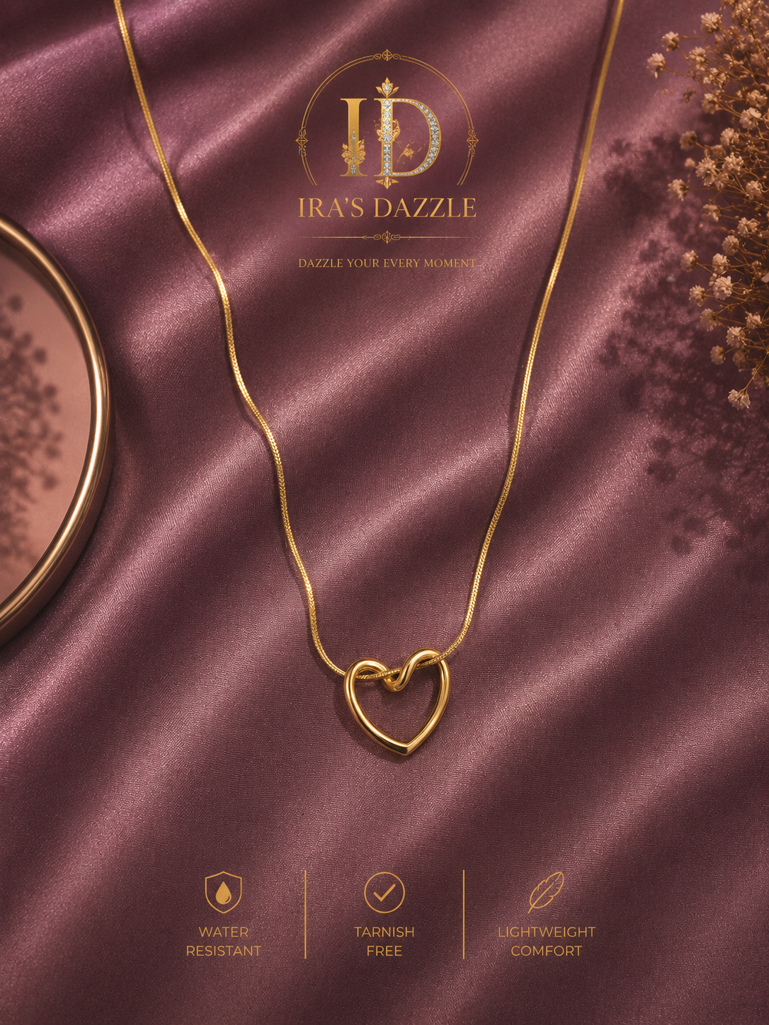 Soul Knot Heart Pendant
